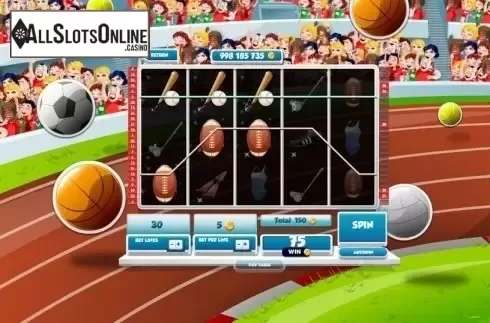 Win Screen. Winners Sports from Red Rake
