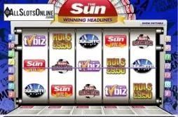 Game Workflow screen. Winning Headlines from Gamesys