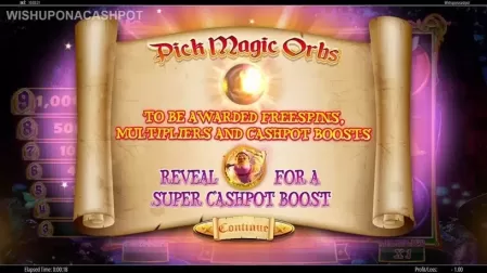 Wish Upon a Cashpot slot screenshot 5