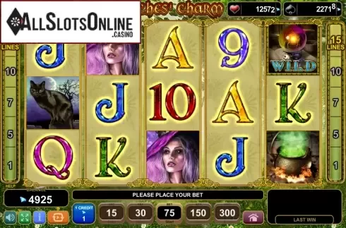 Screen7. Witches' Charm from EGT
