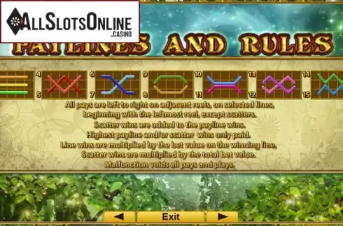 Screen6. Witches' Charm from EGT