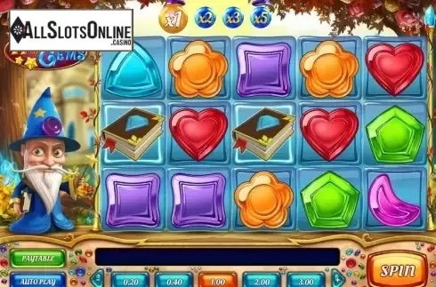 Reels. Wizard of Gems from Play'n Go