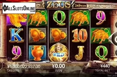 Reel Screen. Zeus (CQ9Gaming) from CQ9Gaming