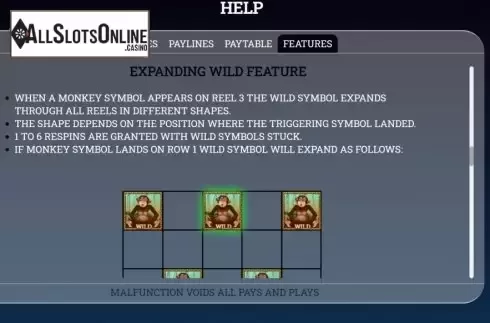 Feature screen 1. Zimba and Friends from Arrows Edge