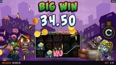 Zombie Hoard slot screenshot 4