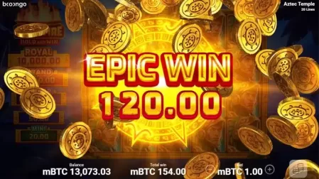 Aztec Fire: Hold and Win slot screenshot 5