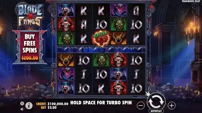 Blade & Fangs slot screenshot 4