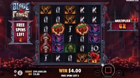 Blade & Fangs slot screenshot 1
