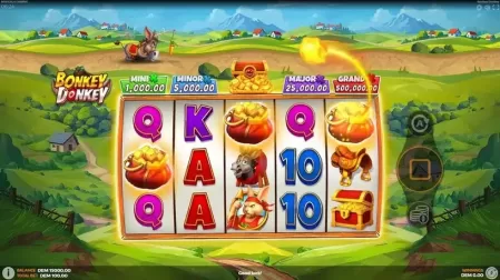 Bonkey Donkey slot screenshot 2