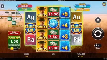 Breaking Bad Mega Collect’em slot screenshot 1