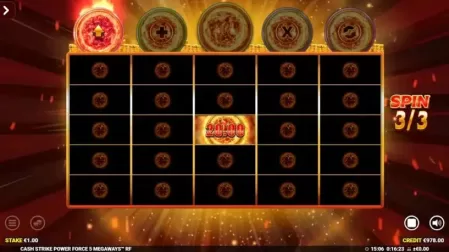 Cash Strike Power Force 5 Megaways slot screenshot 6