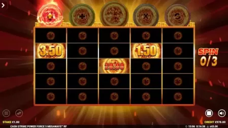 Cash Strike Power Force 5 Megaways slot screenshot 7