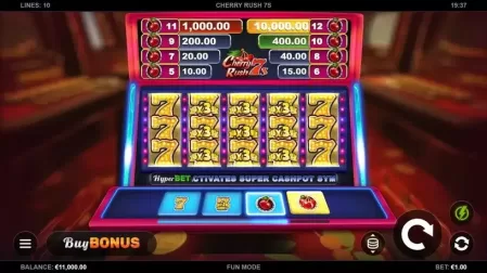 Cherry Rush 7s slot screenshot 1