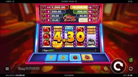 Cherry Rush 7s slot screenshot 4