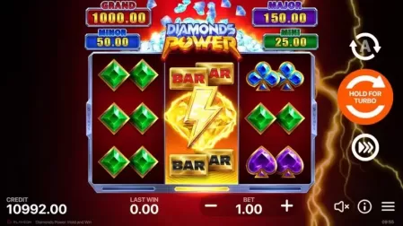 Diamonds Power: Hold and Win slot screenshot 3
