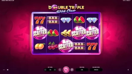 Double Triple Wild Claw slot screenshot 2