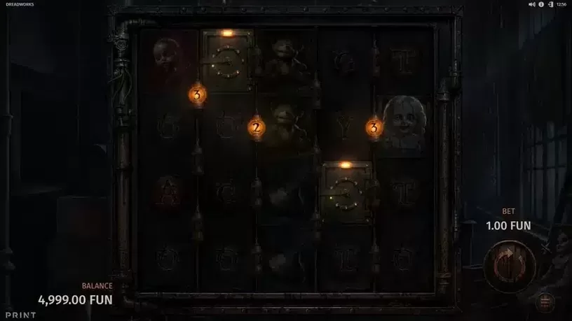 Dreadworks slot screenshot 1