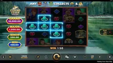 Fishing Fever Bass King slot screenshot 2
