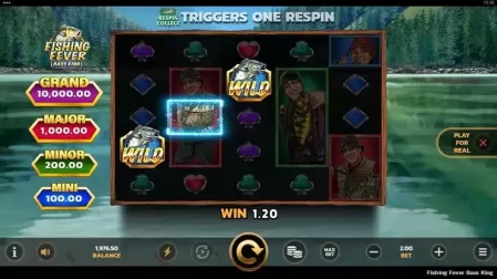 Fishing Fever Bass King slot screenshot 3