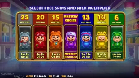 Furry Bonanza Megaways slot screenshot 3