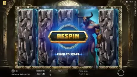Gold Of Minos slot screenshot 2