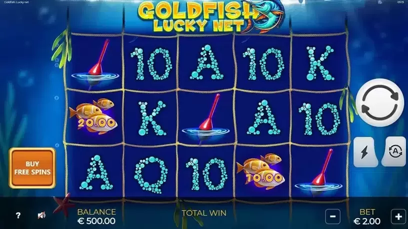 Goldfish Lucky Net slot screenshot 1