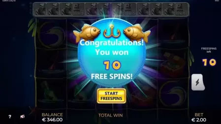 Goldfish Lucky Net slot screenshot 3