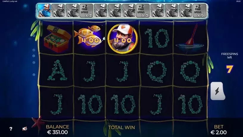 Goldfish Lucky Net slot screenshot 4