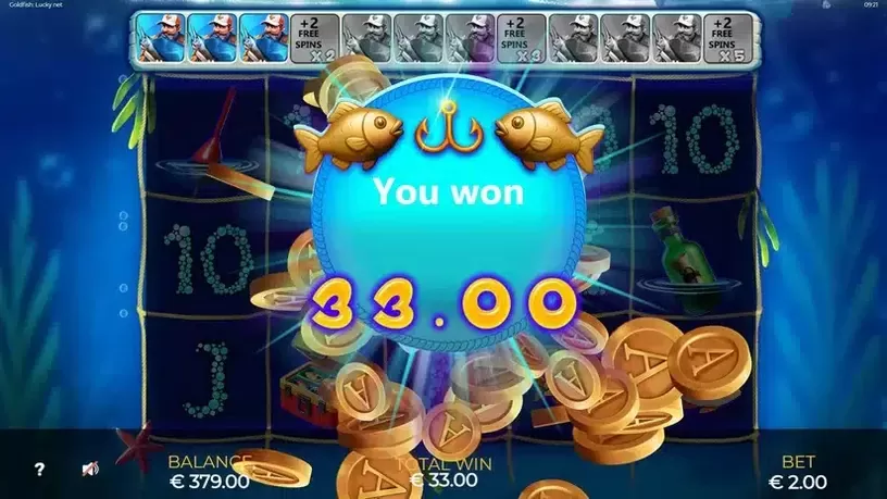 Goldfish Lucky Net slot screenshot 5