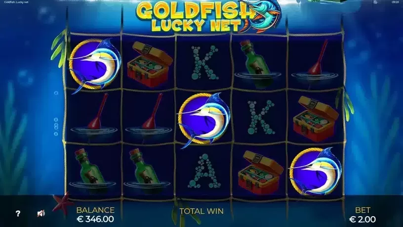 Goldfish Lucky Net slot screenshot 2