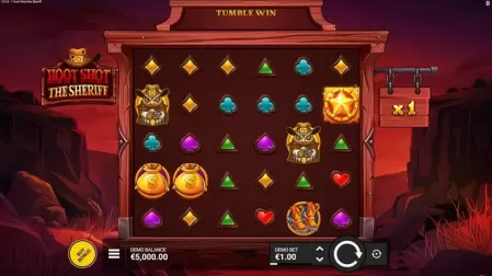 Hoot Shot The Sheriff slot screenshot 1
