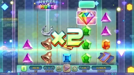 Hyper Hues slot screenshot 5