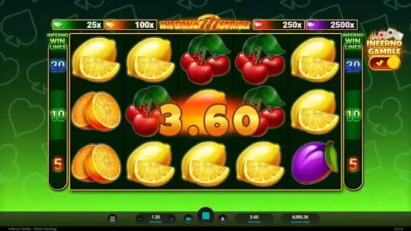 Inferno Strike slot screenshot 4