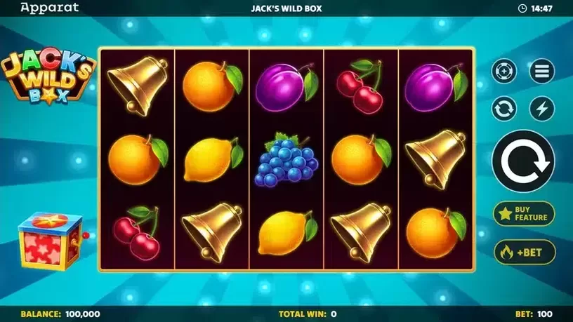 Jack's Wild Box slot screenshot 1
