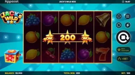 Jack's Wild Box slot screenshot 2