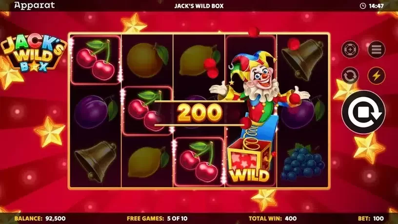 Jack's Wild Box slot screenshot 3
