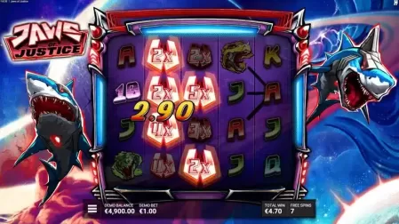Jaws of Justice slot screenshot 4