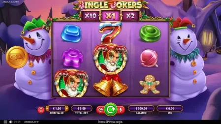 Jingle Jokers slot screenshot 1