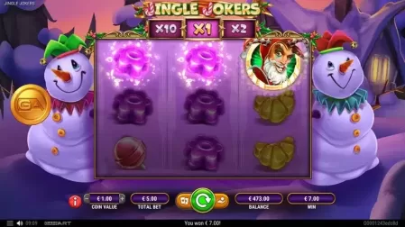 Jingle Jokers slot screenshot 4