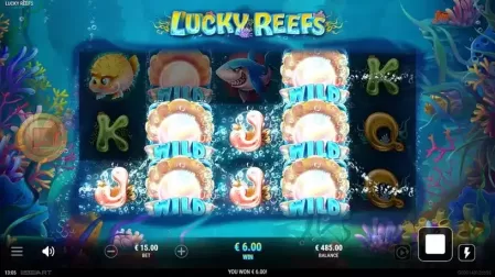 Lucky Reefs slot screenshot 3