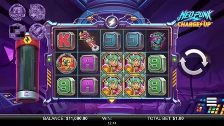 Neopunk Charge Up slot screenshot 1