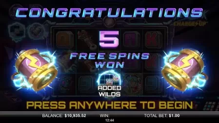 Neopunk Charge Up slot screenshot 4