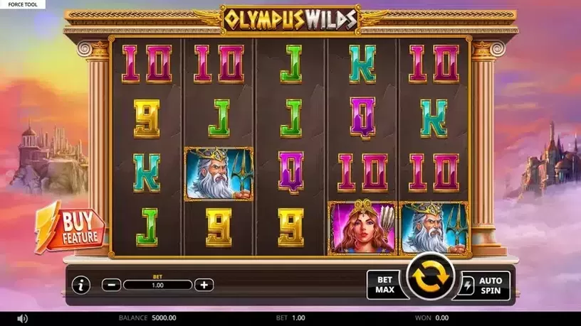 Olympus Wilds slot screenshot 1