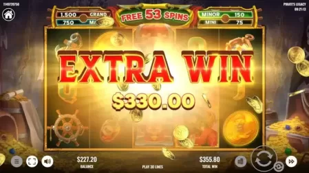 Pirate's Legacy slot screenshot 7