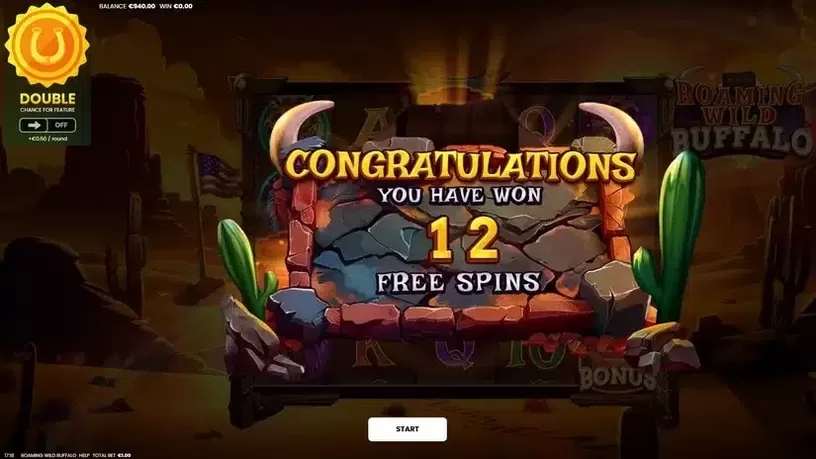Roaming Wild Buffalo slot screenshot 3