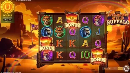 Roaming Wild Buffalo slot screenshot 2