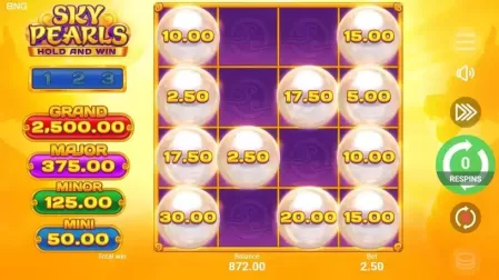 Sky Pearls slot screenshot 4