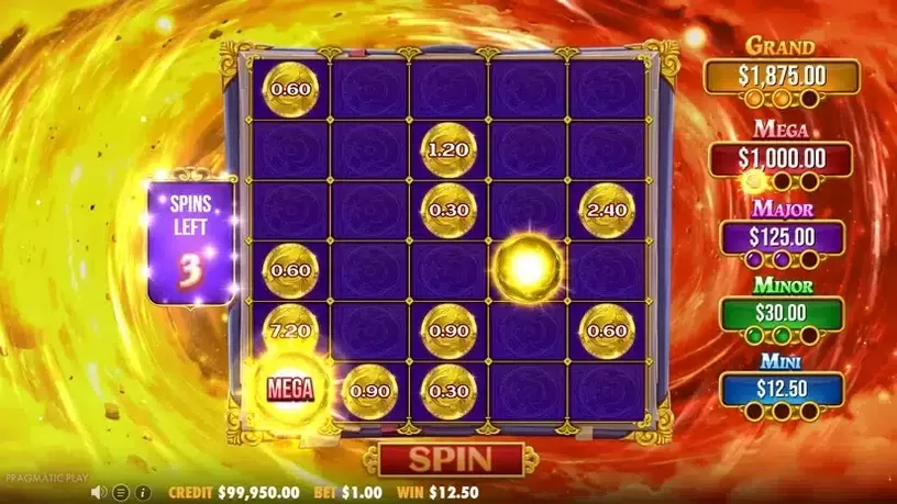Spellmaster slot screenshot 5