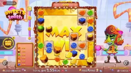 Sweets or Teeth slot screenshot 5