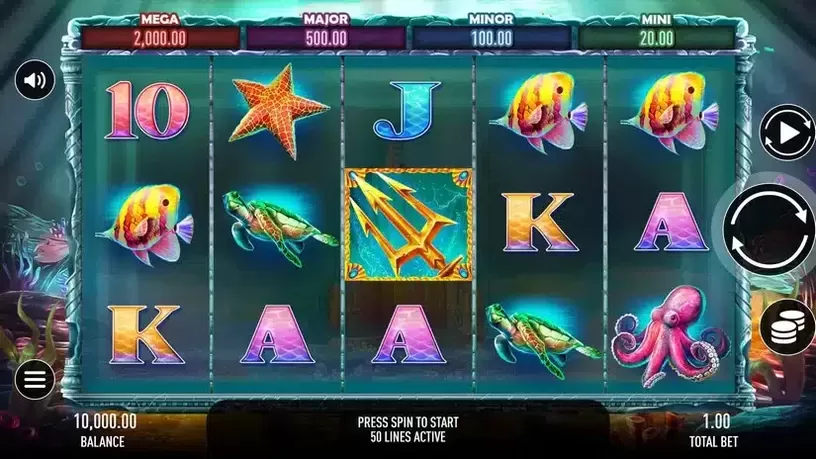 Triton's Realm slot screenshot 1